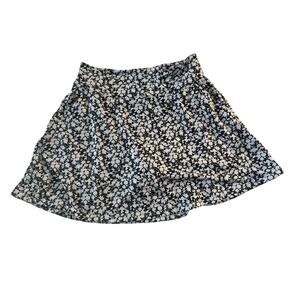 Adidas Womens XS Black White Floral Skort Golf Tennis Pickleball #5129